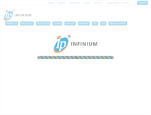 Tablet Screenshot of infiniumpharmachem.com
